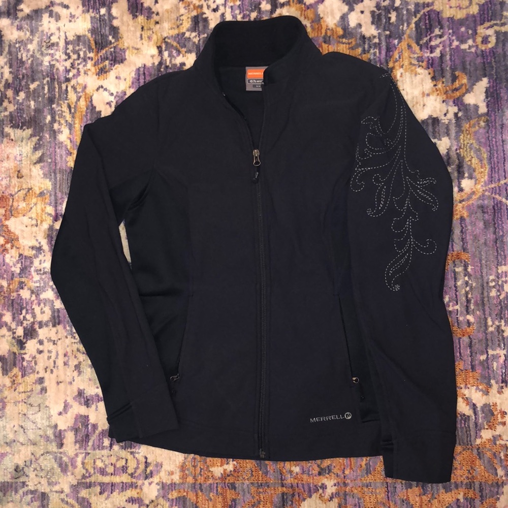 Merrell wind proof water resistant jacket.